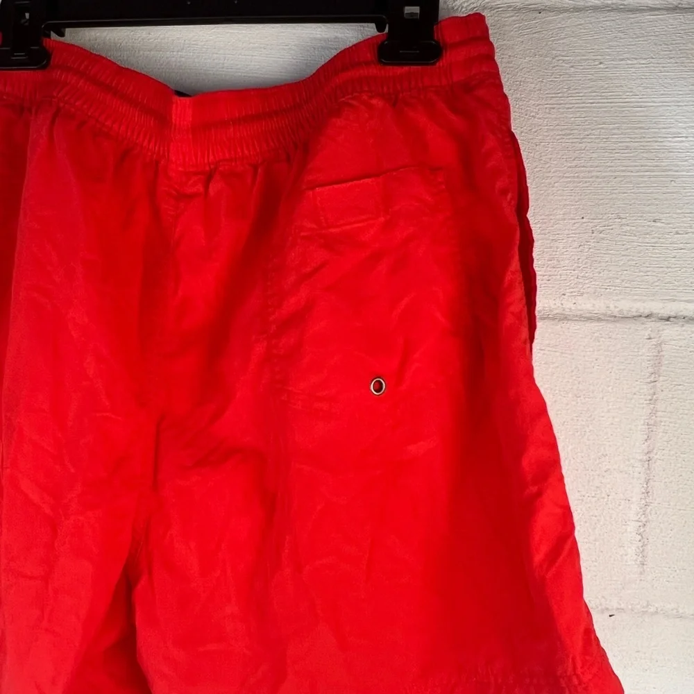 Polo Ralph Lauren Red Swim Trunks, Large